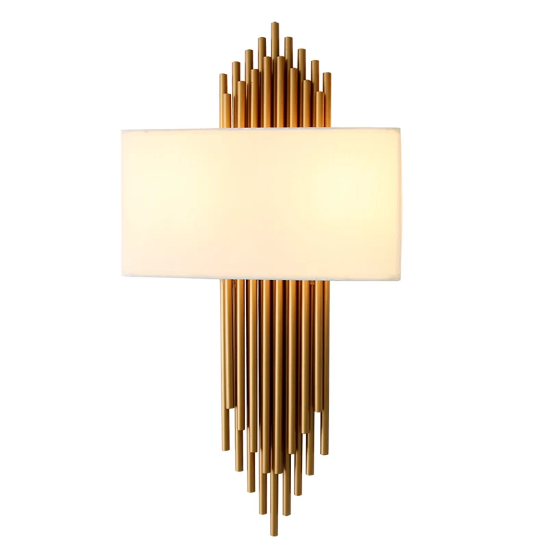 

American Living Room Wall Lamp Bedroom Bedside Lamp Creative Lamps Zen Wall Lamp