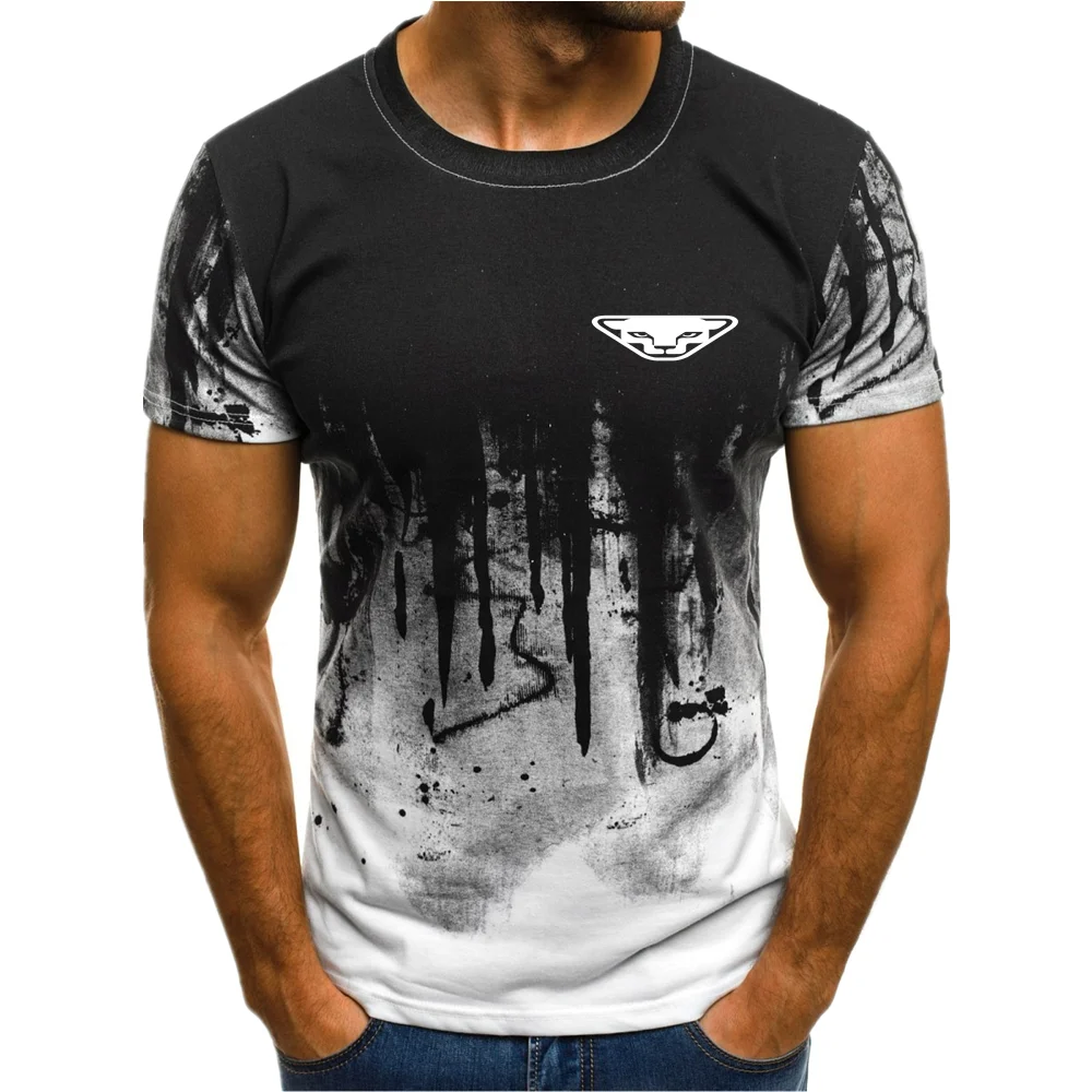 

New Men's dynafit Polo Shirts Summer High Quality Casual Everyday Short Sleeve Men's Lapel T Shirts Top Slim FitT-shirt