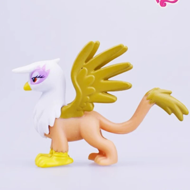 Фото Оригинальные мини-дерпи-колы Hasbro My Little Pony, цветные или прозрачные ножницы Griffon и улитки Mr Cake, ночник, настольная игрушка №5