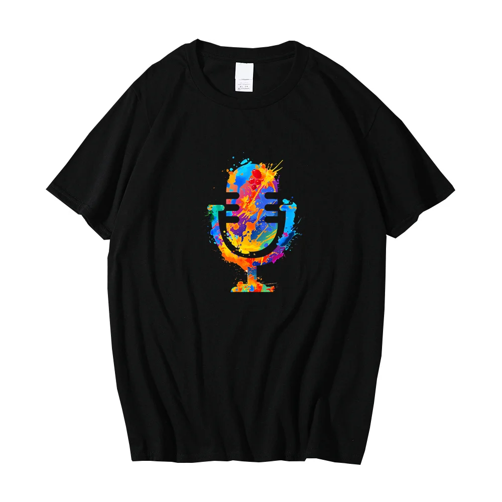 Мужская футболка с круглым вырезом и коротким рукавом |