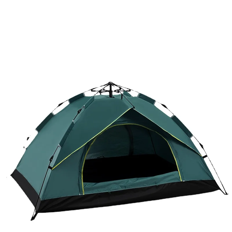 

2 Persons Camping Tent Single Layer Beach Tent Outdoor Travel Windproof Waterproof Awning Tent Summer Tent with Bag RU Stock