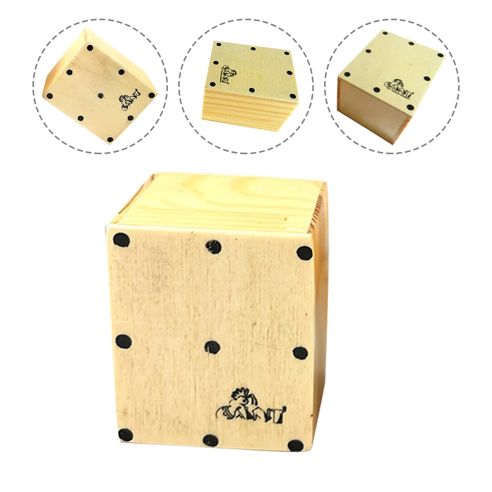

Developmental Toys Percussion Box Drum Beat Cajon Drum Box Kids Musical Instruments String Cajon