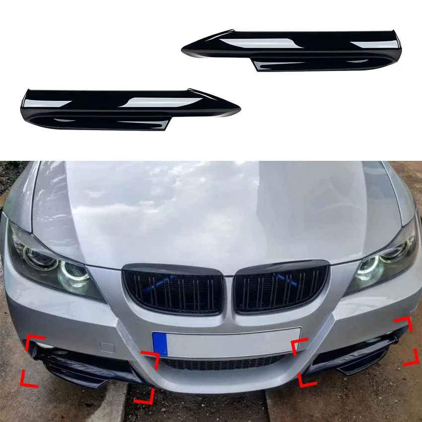 

2 шт., передний бампер для BMW 3 серии E90 E91 M-Tech 320i 330i 2005-2008
