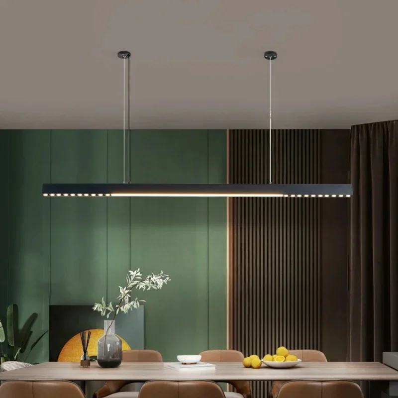 Скандинавские простые светодиодные подвесные светильники для гостиной столовой
