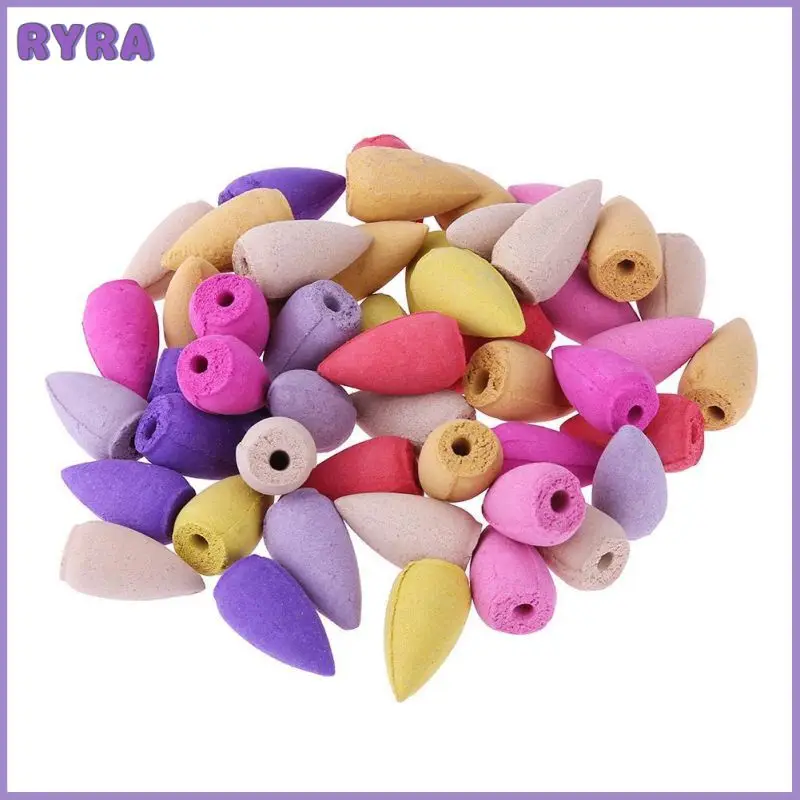 

Natural Tower Incense Sandalwood Air Purifying Backflow Incense Natural Air Freshener Wood flour and natural spices clean air