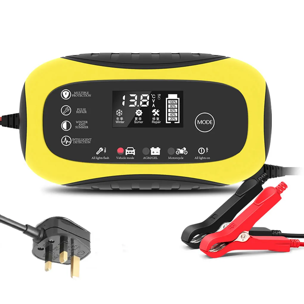 

Зарядное устройство для аккумулятора компактный внешний аккумулятор ударопрочный 8A умные мотоциклетные автомобильные принадлежности Запасная часть