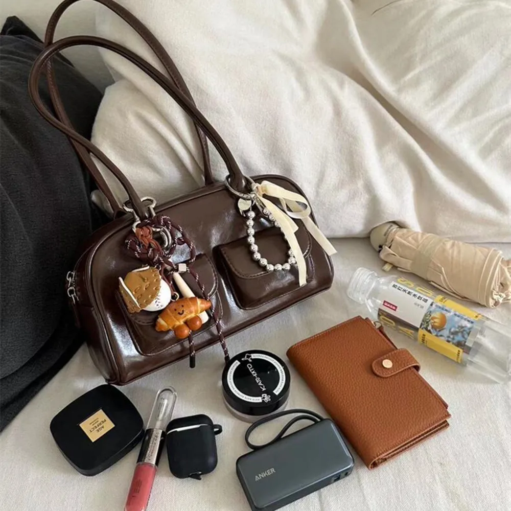 Популярная Корейская Сумка Для Боулинга В Стиле Сюй юньчжэнь Сане женская сумка