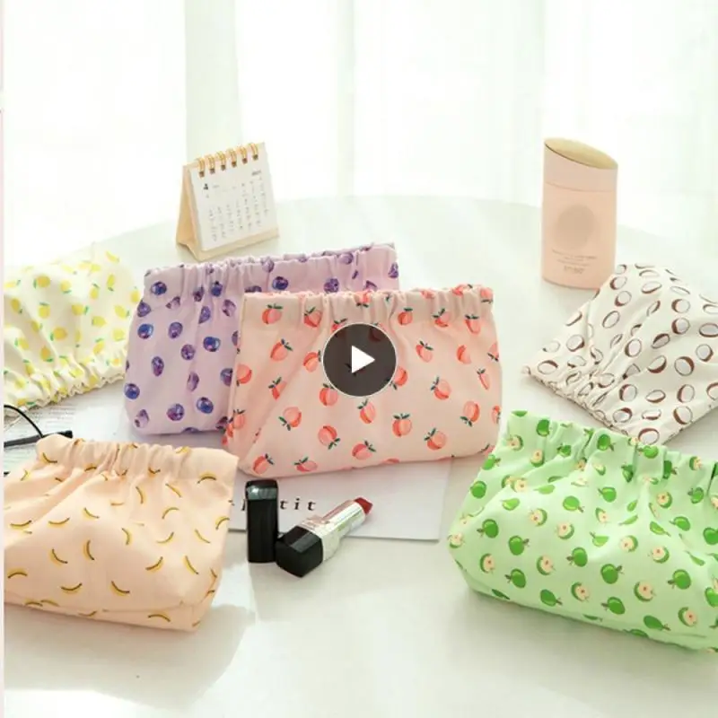 

Storage Leaf Spring Bag Fold Portable Cosmetic Bag Nylon Coin Purse Home Storage Durable Printed Storage Bag Mini Bag Printing