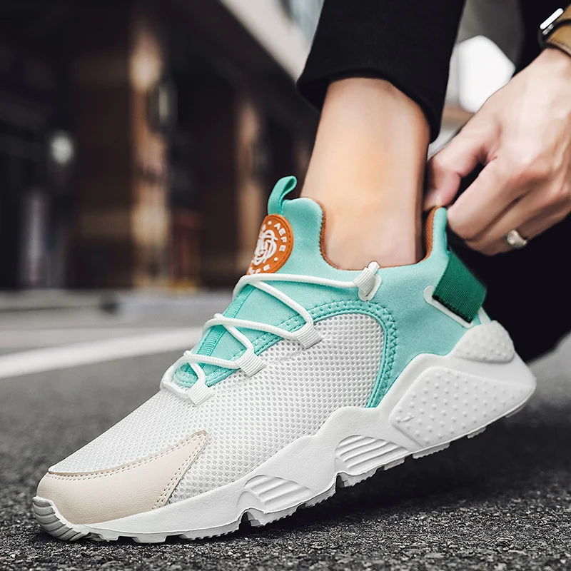 Light Breathable Mesh Men Running Shoes Man Sneakers Cushioning Sport Shoes For Male