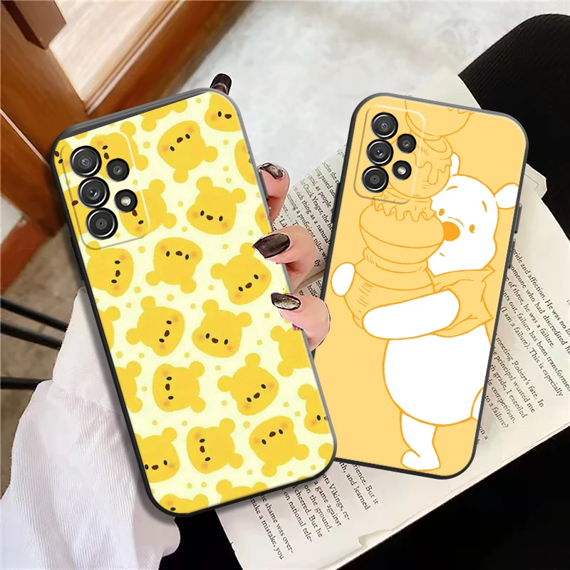 

Disney Edward Pooh Phone Cases For Samsung Galaxy A31 A72 A52 A71 A51 5G A42 5G A20 A21 A22 4G A22 5G A20 A32 5G A11 Soft TPU