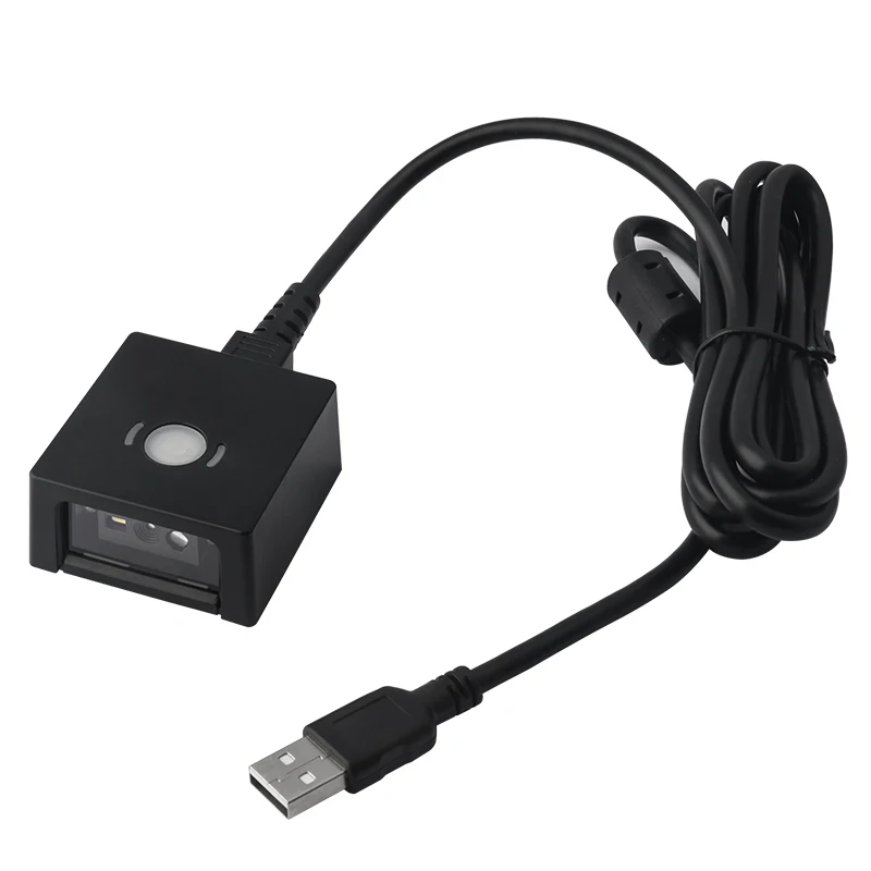 Настольный сканер штрих-кода USB RS232 с фиксированным креплением высокой плотности
