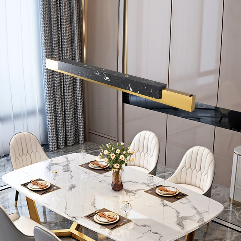 Роскошная светильник стра в итальянском стиле длинная лампа для ресторана офиса