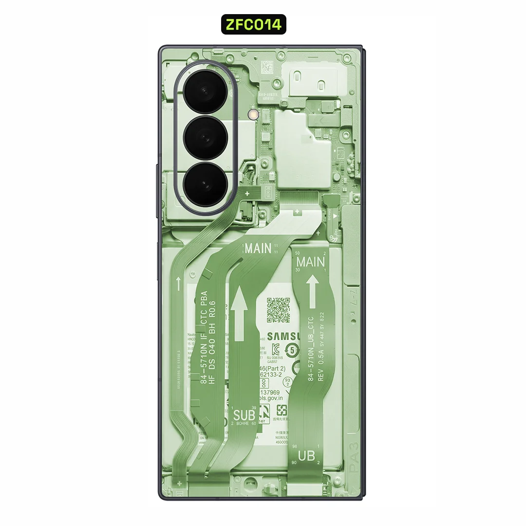 Фото Наклейка OscarSkin для Samsung Z FOLD8 Ultra 8 7 6 5 4 3, виниловая пленка-наклейка, защитная пленка для задней панели телефона, предотвращающая появление царапин. №3
