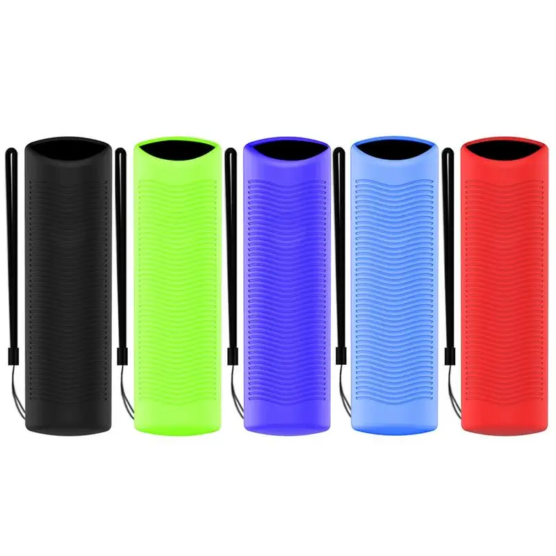 Силиконовый пульт дистанционного управления для AmazonAlexa, голосовой пульт дистанционного управления для Fire TV Stick, Мягкий моющийся защитный пульт дистанционного управления для телевизора