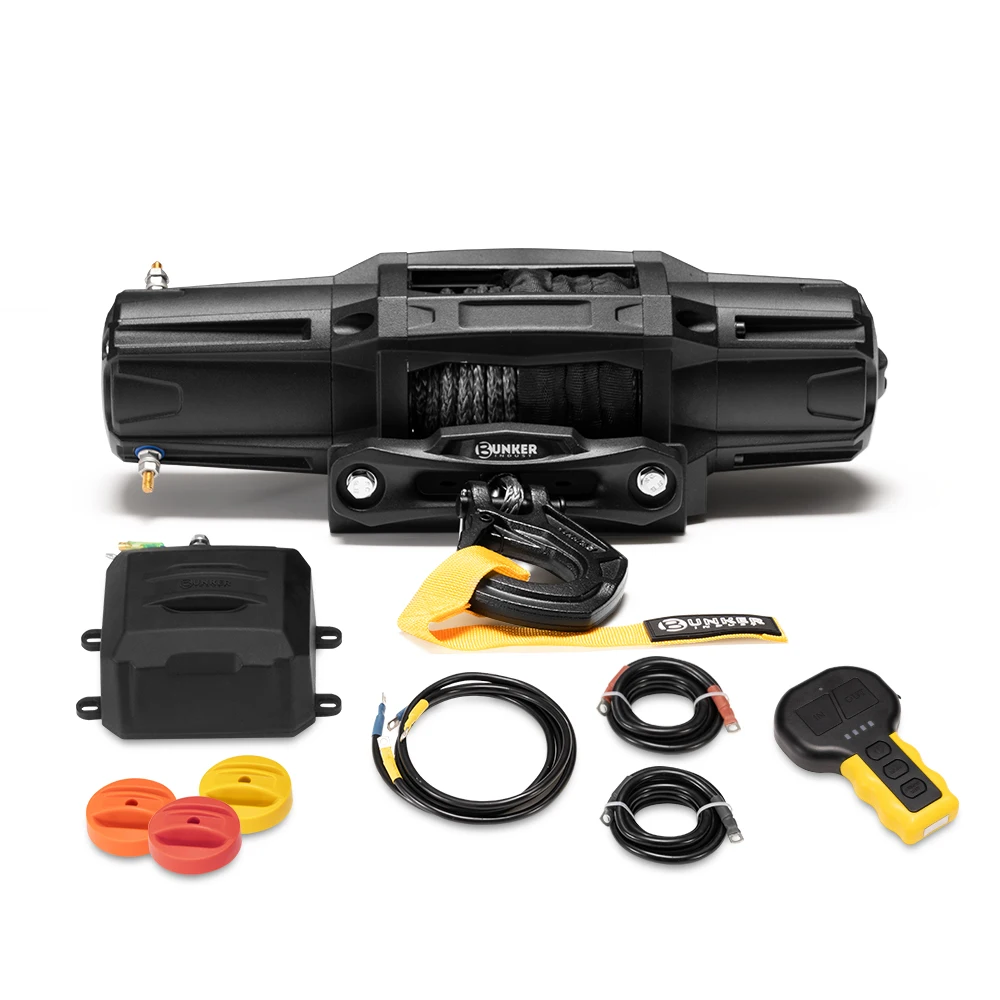 Водонепроницаемая электрическая лебедка с дистанционным управлением из