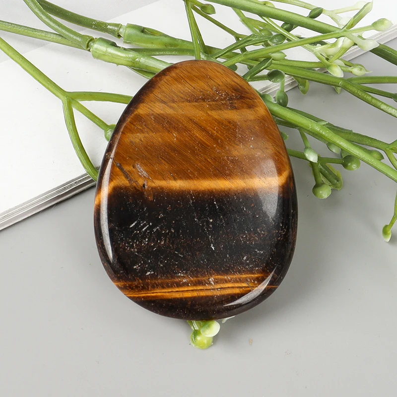 Нефритовый пальмовый камень чакры натуральный кристаллический кварц