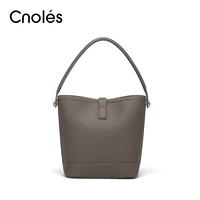 Cnoles Autumn Winter Grey Bucket Bag 1