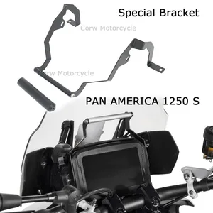 PAN AMERICA 1250 S PA1250 S 2021 2022 Motorcycle Windshield Stand Holder Phone Mobile Phone GPS Navi