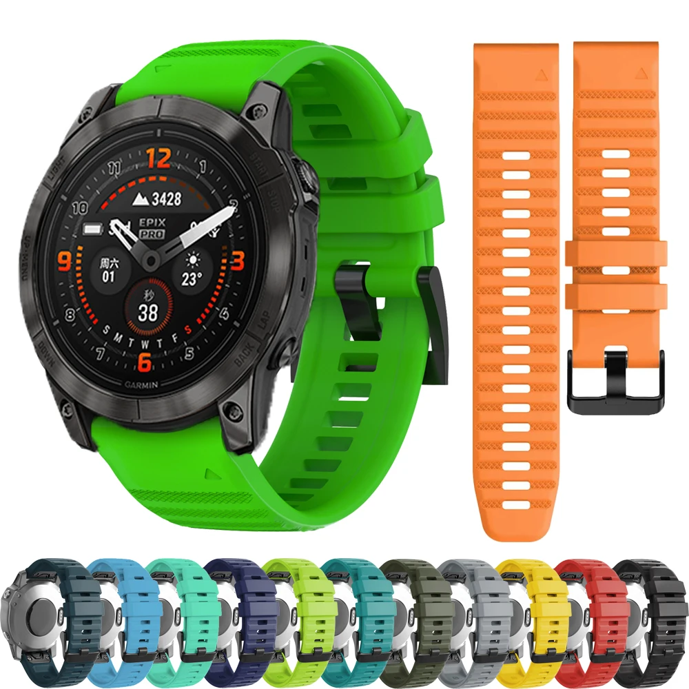 Браслет QuickFit 22/26 мм для Garmin Fenix 8 51 E 47 Fenix7 7X Pro 6 6X 5 5X Plus/Epix Gen 2 Mk3i ремешок