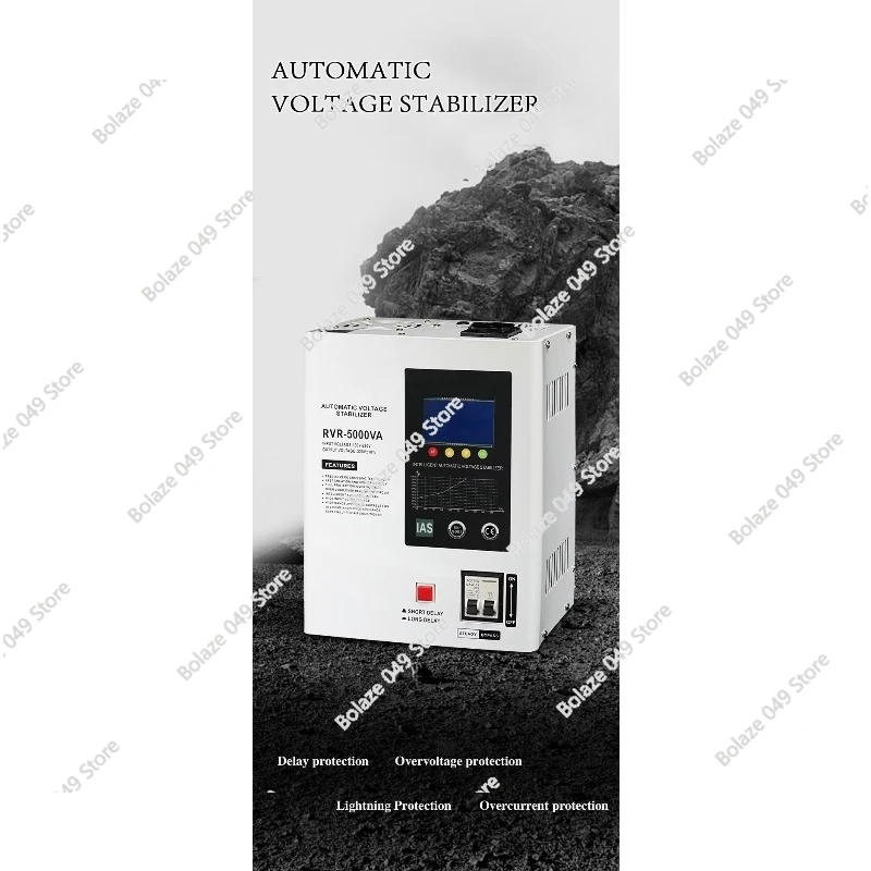 Фото Автоматический стабилизатор напряжения RVR-5000VA (AVR) 110В/220В для бытового использования №1