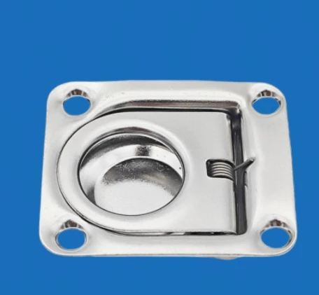 4 шт., D-образные кольца из нержавеющей стали, утопленные анкерные кольца, крепежное кольцо для прицепа, грузовика, лодки, транспортных средств, напольный кронштейн