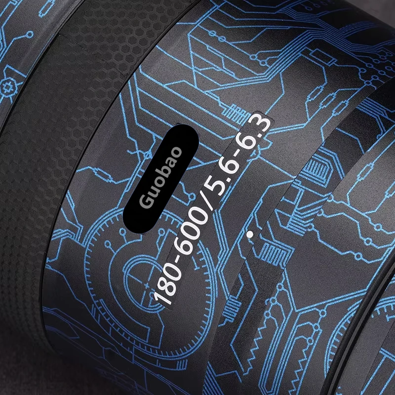 Наклейка-наклейка для объектива камеры Nikon Z 180-600 мм виниловая пленка покрытие NIKKOR