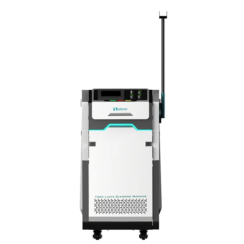 Высокое качество и новейший дизайн 1 кВт 2 ЧПУ непрерывная Лазерная Очистка для