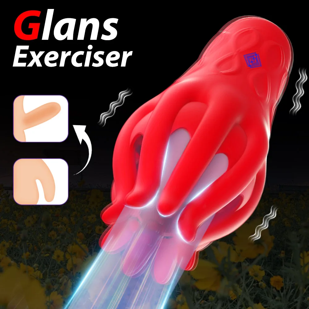 Мужской мастурбатор вибратор массажер для пениса тренажер головки прочная