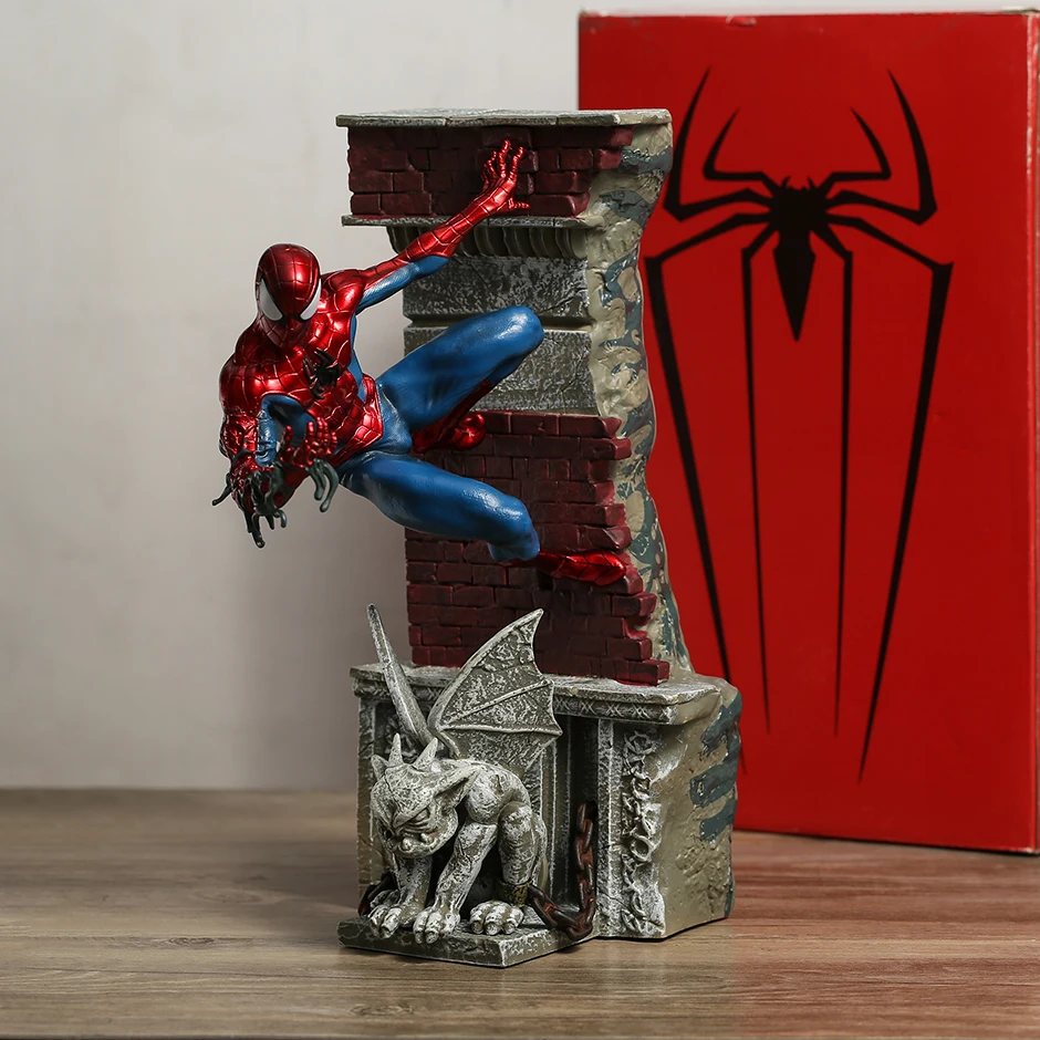

Disney Marvel Spider-Man: Far From Home Spiderman Super Hero Comic Statue Figure Model Toy