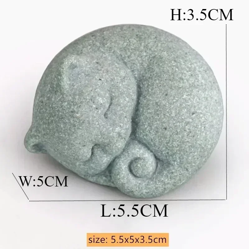 

Креативное украшение ручной работы из камня, чая, домашнее животное, Золотая жаба, зеленый песок, камень, статуя животного, аквариум, пейзаж, домашний чайный поднос, украшения