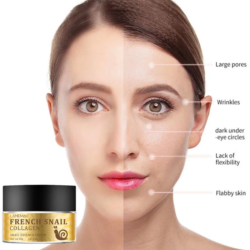 С улиточным коллагеном крем увлажняющий укрепляющий разглаживающий тонкие