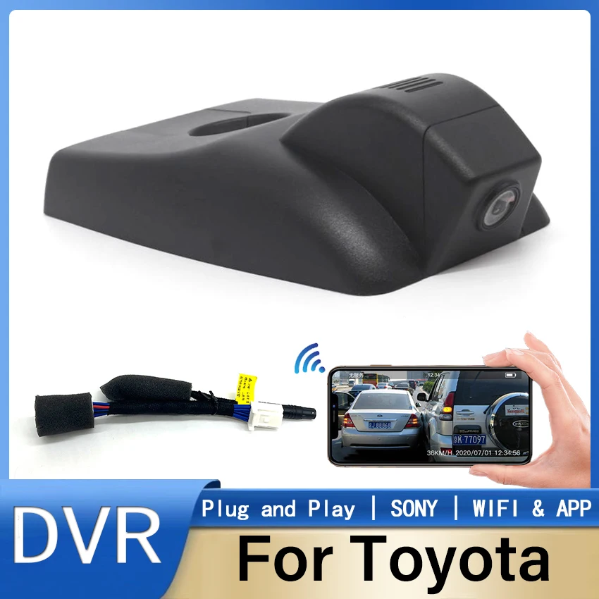 Car DVR For Toyota RAV4 xa40 Low Configuration 2017 2018 2019 Plug and play Car Front Camera Wifi Video Recorder Dash Cam 1080P