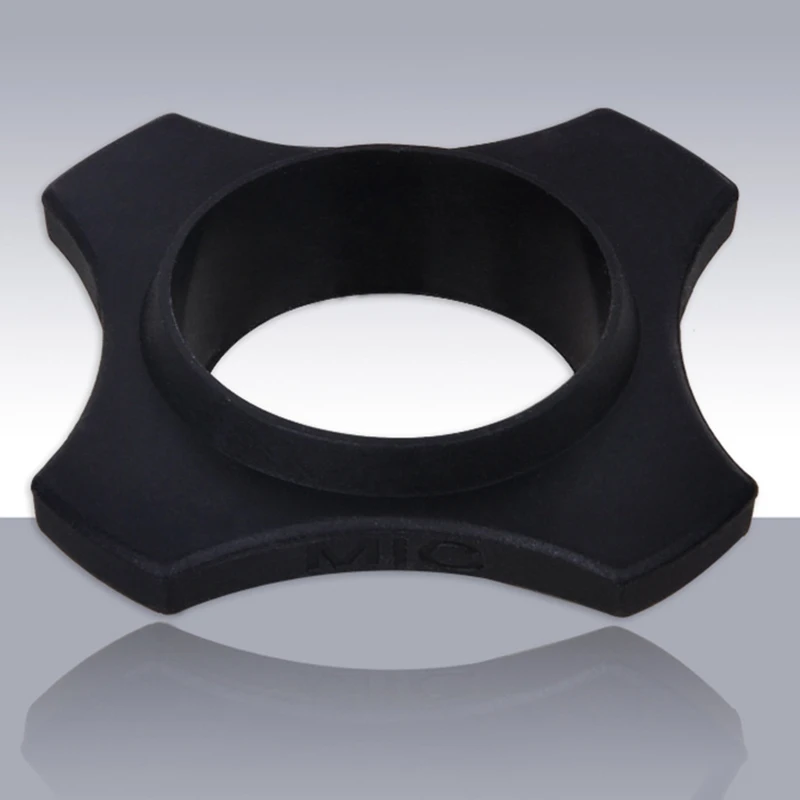 

M2EC 4Pieces Anti-slip Microphone Rolling Protection Ring Anti-Drop MIC Sleeves for Stage Performance Mic Accessories
