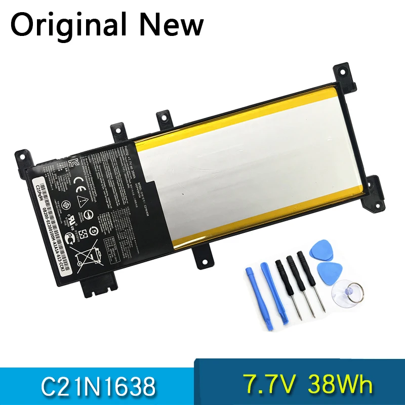 Новый оригинальный C21N1638 Аккумулятор для ноутбука ASUS X442UR X442UQ X442UN F442U F442UR A480U X442UA