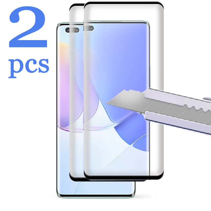 

Закаленное стекло с закругленными кромками для Huawei Nova 11 Ultra 10 Pro 9 8, 2 шт.