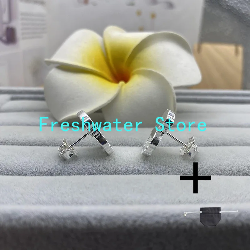 

Женские серьги-гвоздики из серебра 925 пробы с жемчугом