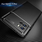 Чехол для IQOO 9 Pro, чехол для Vivo IQOO 9 Pro 8, мягкий силиконовый защитный бампер для заднего бампера в деловом стиле для IQOO 9 Pro