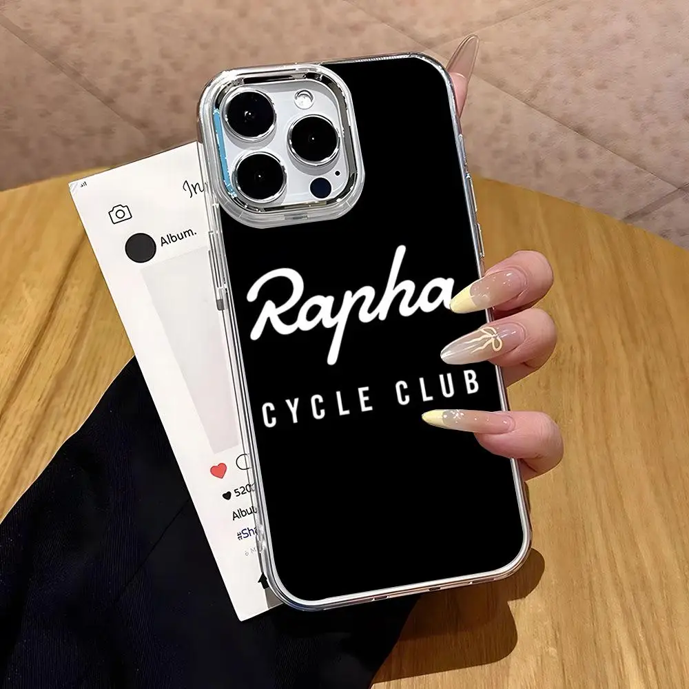Фото Чехол для телефона Rapha Road Bicycle Racing для iPhone 17, 16, Air, E, 15, 14, 13, 12, 11 Plus, Pro, Max, гальванизированный, прозрачный, мягкий, с защитной оболочкой №1