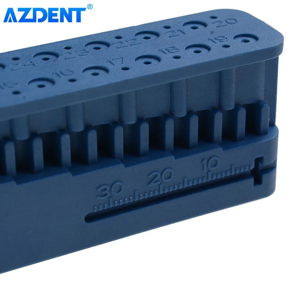 Стоматологическая эндодонтическая линейка AZDENT фотофайлы инструменты для
