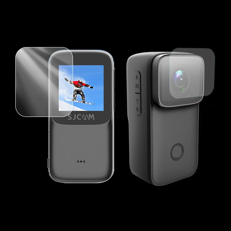 Жесткое закаленное стекло Защитная пленка для экрана SJCAM C200 Pro / 4K экшн-фотография