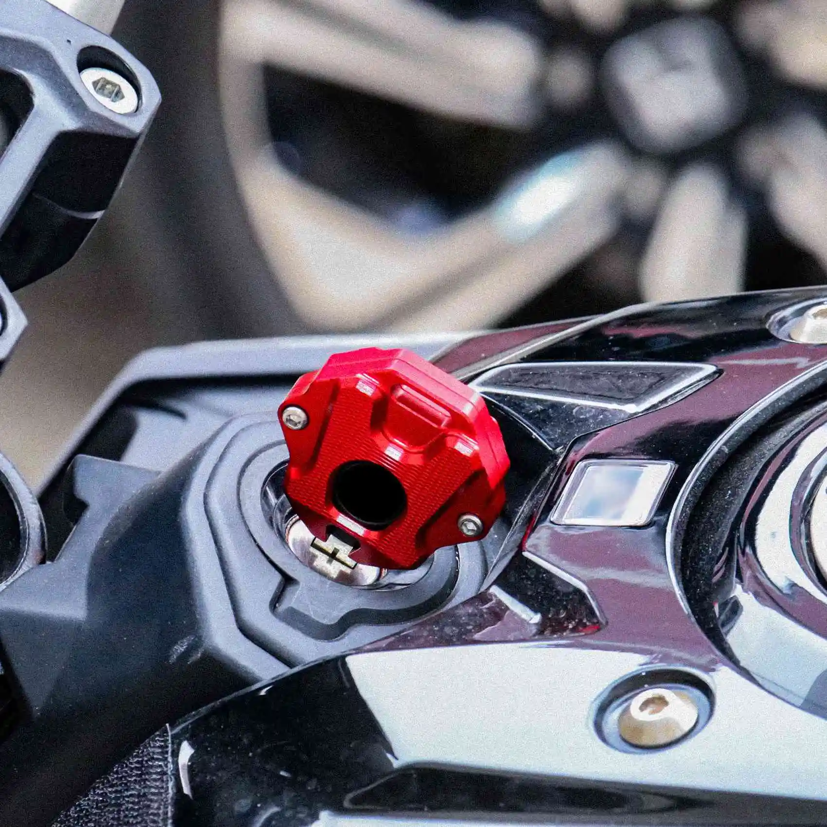 

Защитный чехол для ключа мотоцикла CNC, крышка для ключа, аксессуары для Honda CBR650R CB650R CBR650 CB650F, красный