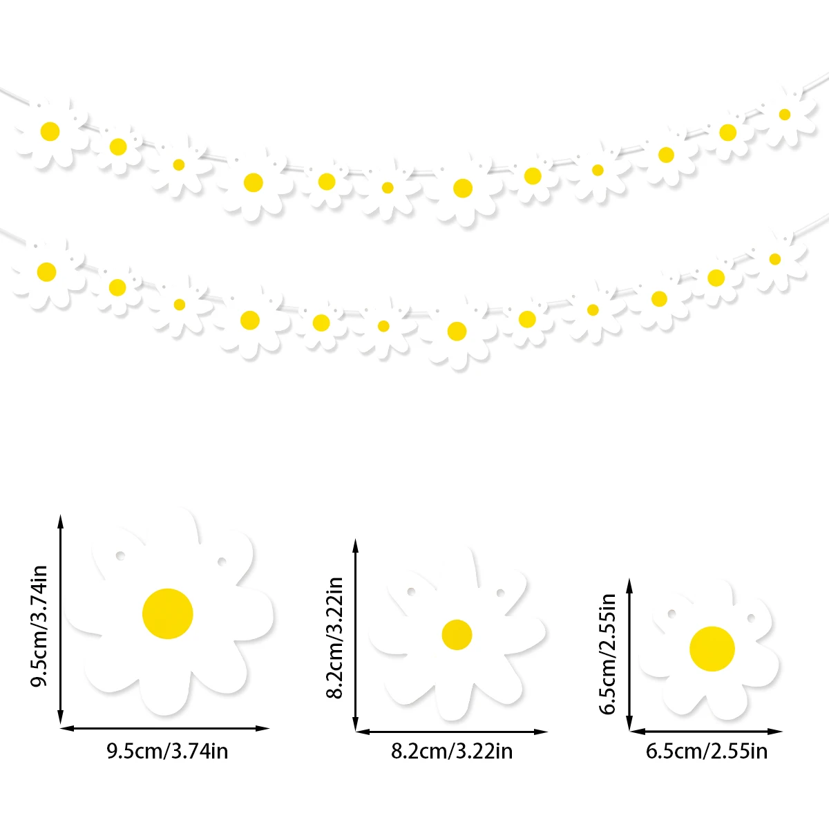 

Бумажный баннер "Ромашка" WEIGAO для девочки