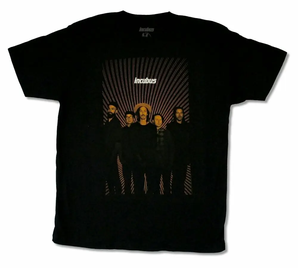 

Incubus Burst Tour Black T Shirt New Band Music