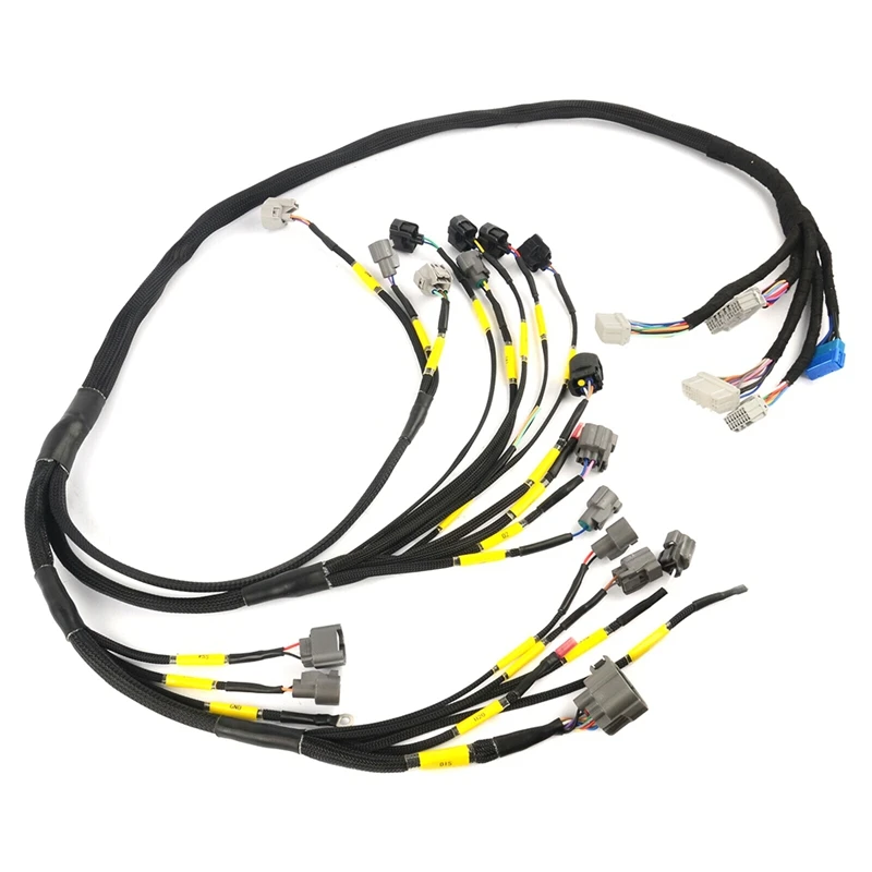 CNCH-0BD1-1 FIC30 Engine Wiring Harness For Honda Civic Integra B16 B18 D16 EK EG EM Tucked OBD2 Budget D & B-Series