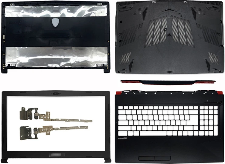 Новинка для MSI GL63 MS-16P4 MS-16P5 16P6 16P7, задняя крышка ЖК-дисплея, задняя верхняя крышка, передняя панель, упор для рук, верхняя нижняя часть корпуса, шарнир корпуса (art.: 3920d09ffa600) - 3920d09ffa600