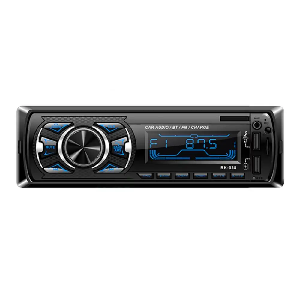 

RK538 Bluetooth 5.0 Hifi Power Amplifiers For Home Car Audio 12V Digital Sound Amplifier Music Player Fm Radio