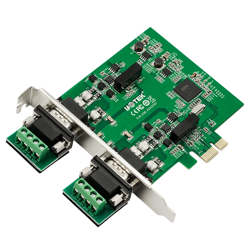 UOTEK PCI-E промышленного класса для CAN-карты 2 порта PCIE Canbus защита от перенапряжения 4U