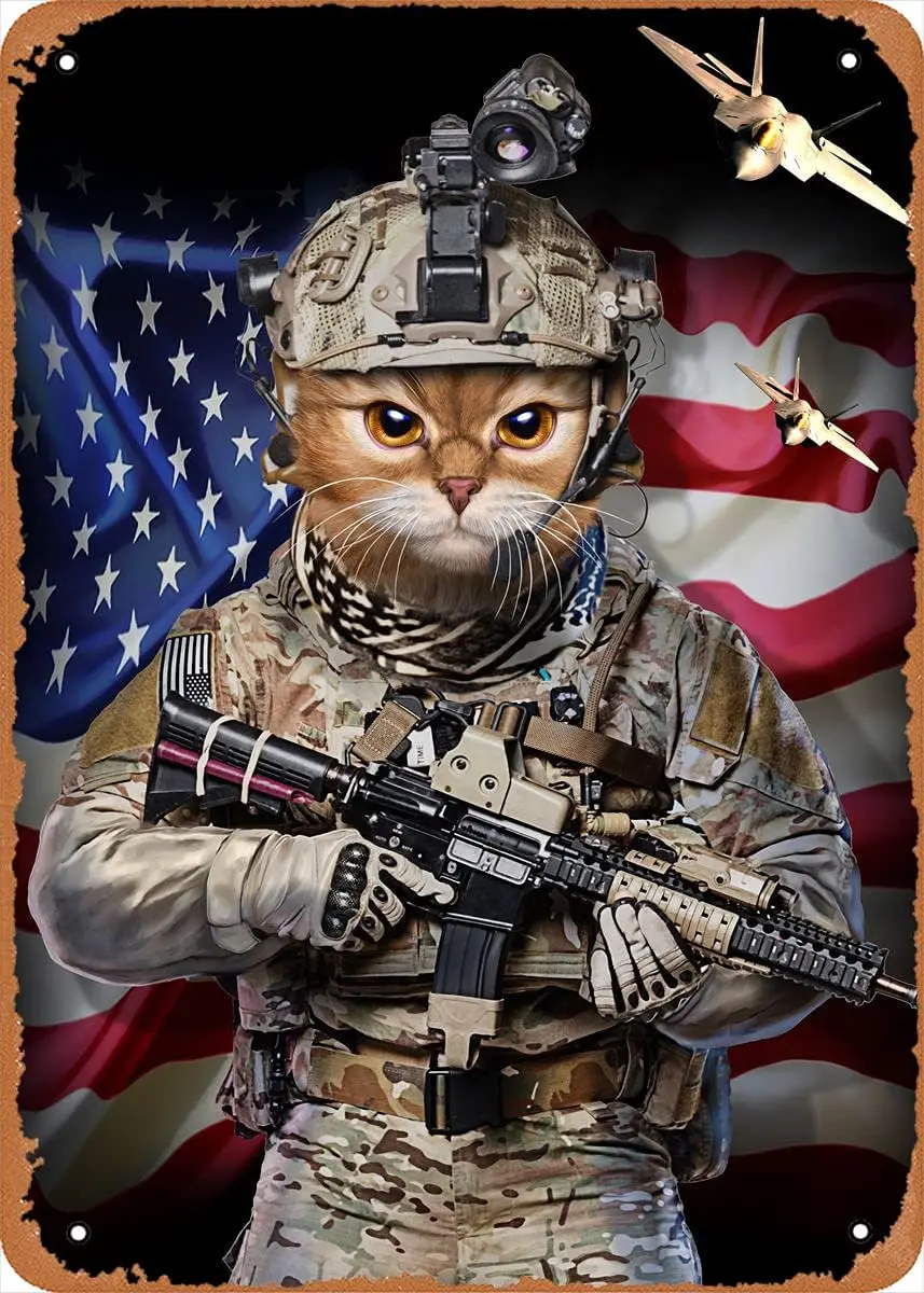 Tbby Ct Elte Припой Cts Retro Vntge Decove Metl Tn Sgn 8x12 nch