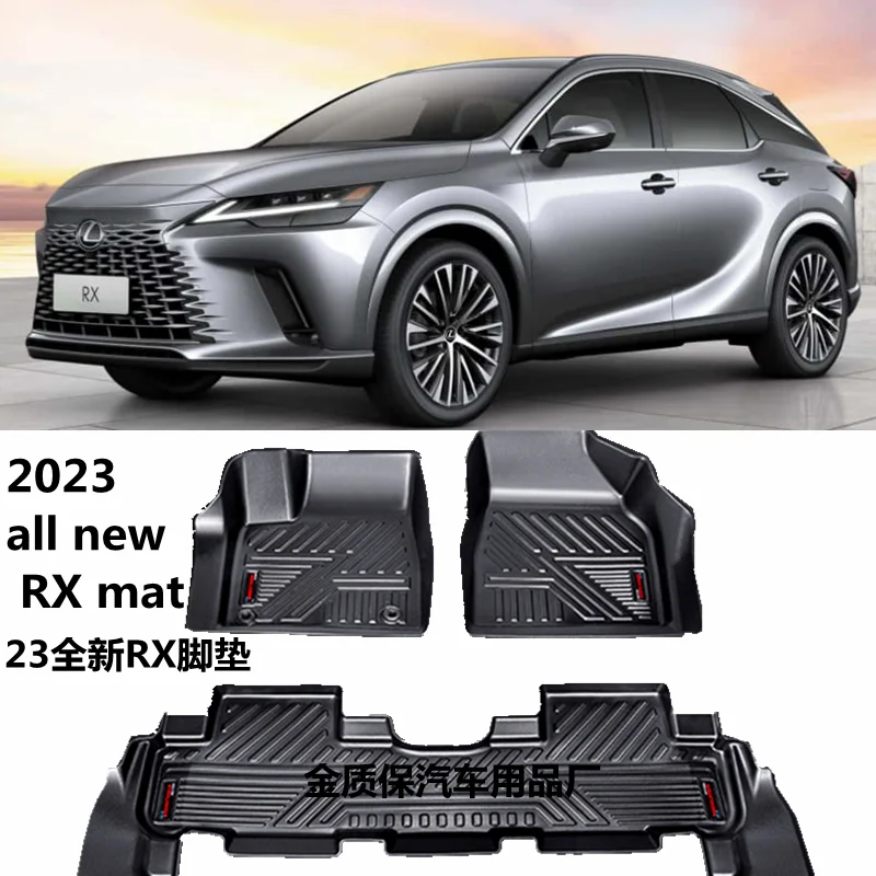 

Используется для 2023 нового LEXUS RX500 RX350 автомобильный коврик под заказ автомобильные коврики RX коврик для багажника LEXUS RX500h RX350 водонепроницаемый автомобильный напольный коврик
