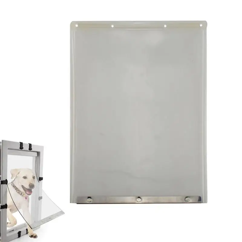 

Cat Door For Exterior Wall Cat Dog Pet Wall Entry Replacement Door Weatherproof Transparent Doggie Replacement Flap Doors For